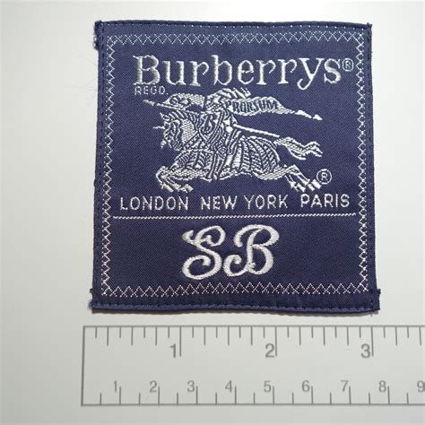 genuine burberry labels|authentic vintage Burberry.